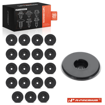 20Pcs Nylon Bumper Cover Grommet Retainer Clips for Chevy GMC Cadillac (15265199, 25051)