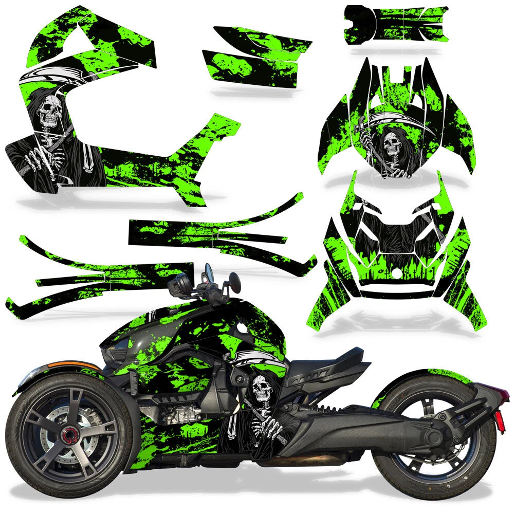 Graphic Stickers Decals for Can-Am Ryker (2019–2024) WD1006