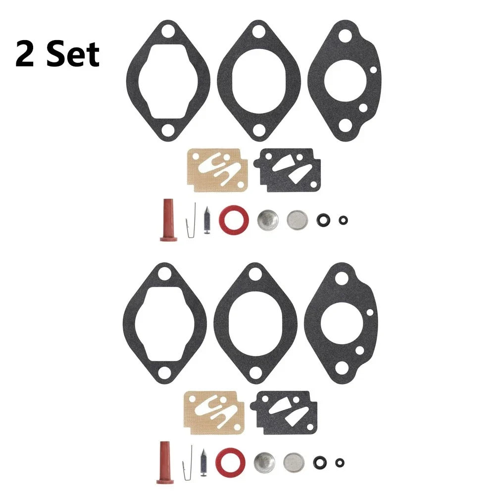 Set of 2 Carburetor Kits for Eska Sears Ted Williams Tecumseh Outboard Motor (1961–1987)
