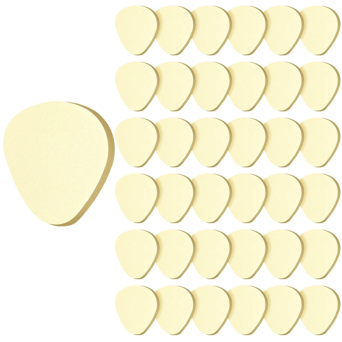 36 Pcs Metatarsal Foot Pads for Pain Relief (1/5 Inch, Beige)