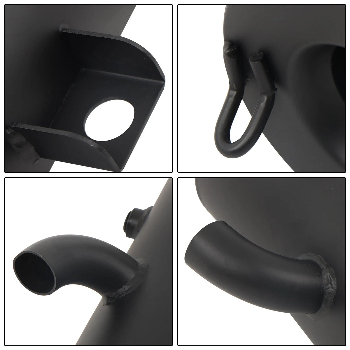 Exhaust Muffler Silencer for Polaris Scrambler 500 (2000–2012) 1261006-489, 1261006-029, 5243518, 5256385