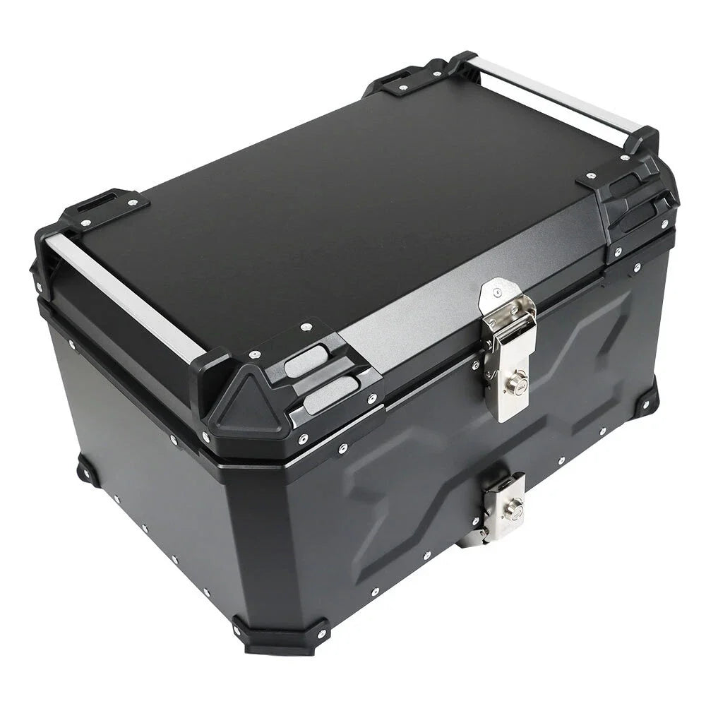 Aluminum Waterproof Top Case for Motorcycle (65L)