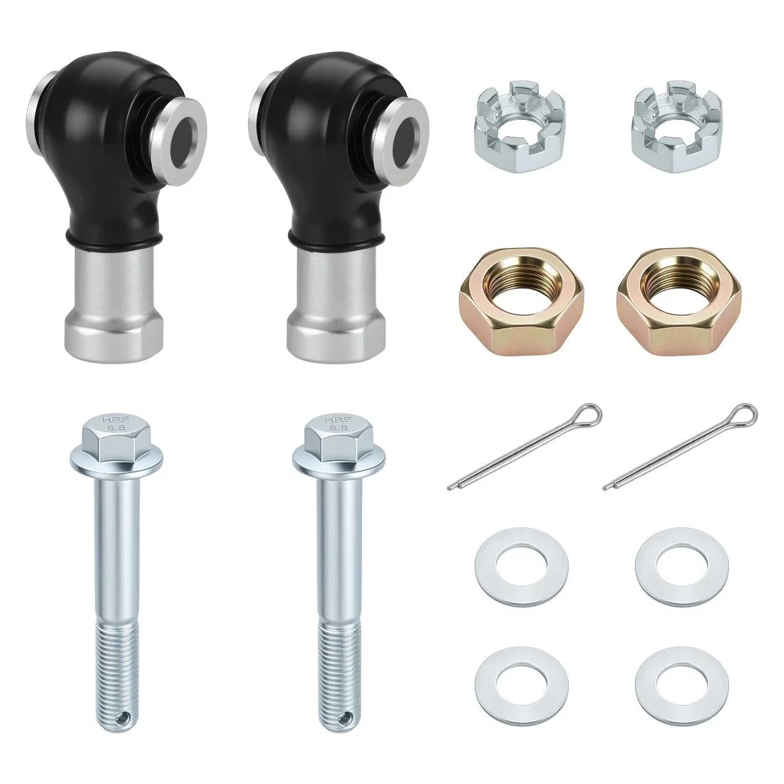 Tie Rod End Kit for Polaris Ranger 570, ETX, EV, RZR 570, 1000, XP, ACE 900, 500 (2013–2023)