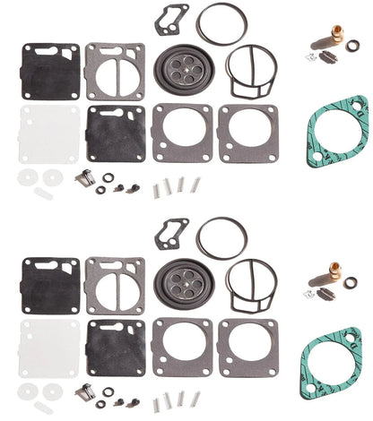 Dual Carb Rebuild Kit for Sea Doo XP 787 800 (1995–1997) - Needle Seat & Gaskets