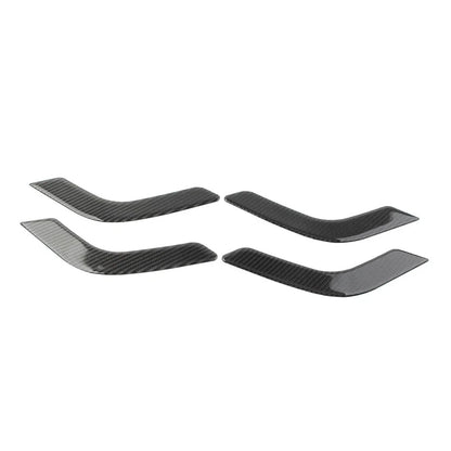 Set of 4 Black Door Handle Cover Trim for Jeep Wrangler JK (2011–2017)