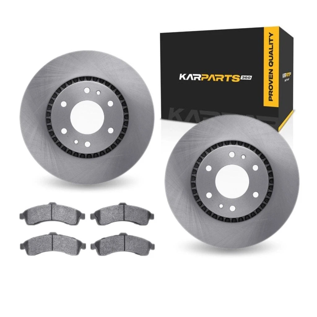 Brake Set Front for GMC Envoy XUV/Envoy (2004–2005) ALX-PAU-DF-6212-48046-CLA6