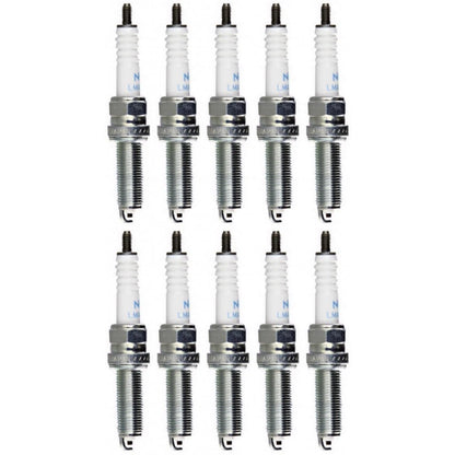 Box of 10 NGK Spark Plugs for Yamaha XVS1300 (2013–2017) TLX-ngk4908-CL360A73