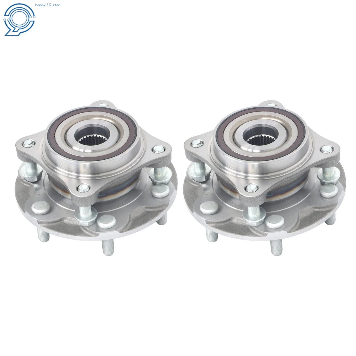 2X Front Wheel Hub Bearing Assembly for Toyota 4Runner Tacoma (2003–2021)