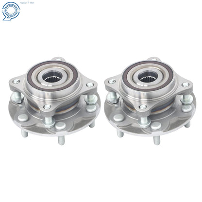 2X Front Wheel Hub Bearing Assembly for Toyota 4Runner Tacoma (2003–2021)