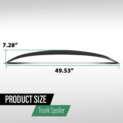 Carbon Look M5 Style Trunk Spoiler for BMW F10 5 Series (2011–2016)
