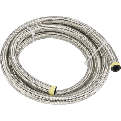 10 Ft. -12 AN Stainless Steel Braided Hose Line for Speedway (620312-10)