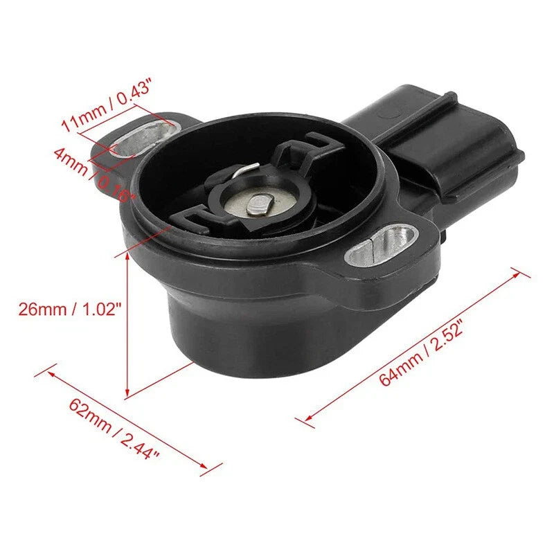 Throttle Position Sensor for Mazda Protege, Kia Sephia (1994–2002) 198500-3200/B6HF-18-911