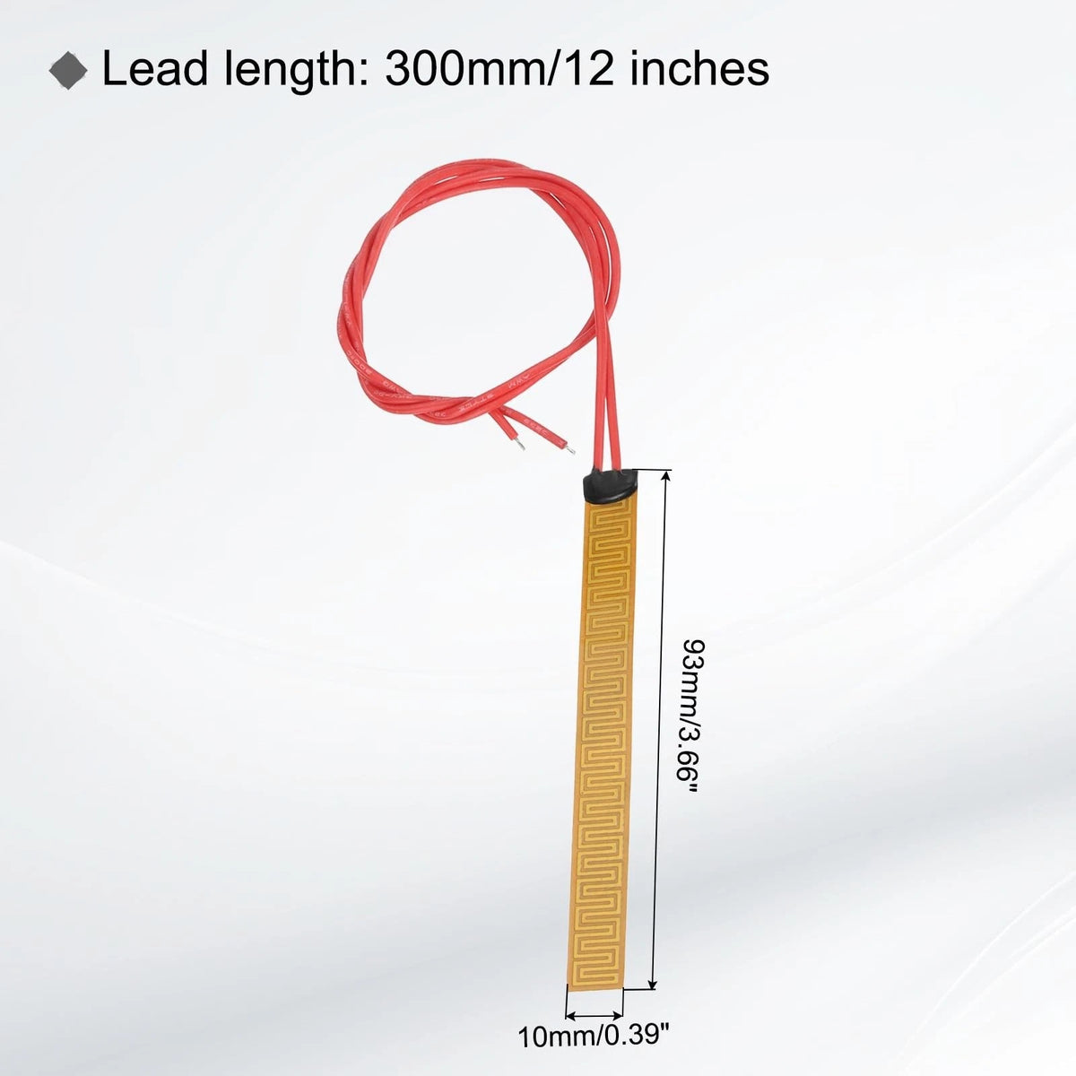 2X Heater Film Heating Plate for Universal Applications (12W 12V)