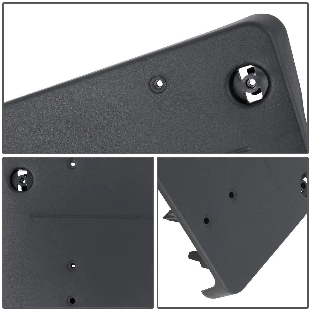 Front Bumper License Plate Mounting Bracket Kit for Mercedes-Benz GLA250 (2018–2020)