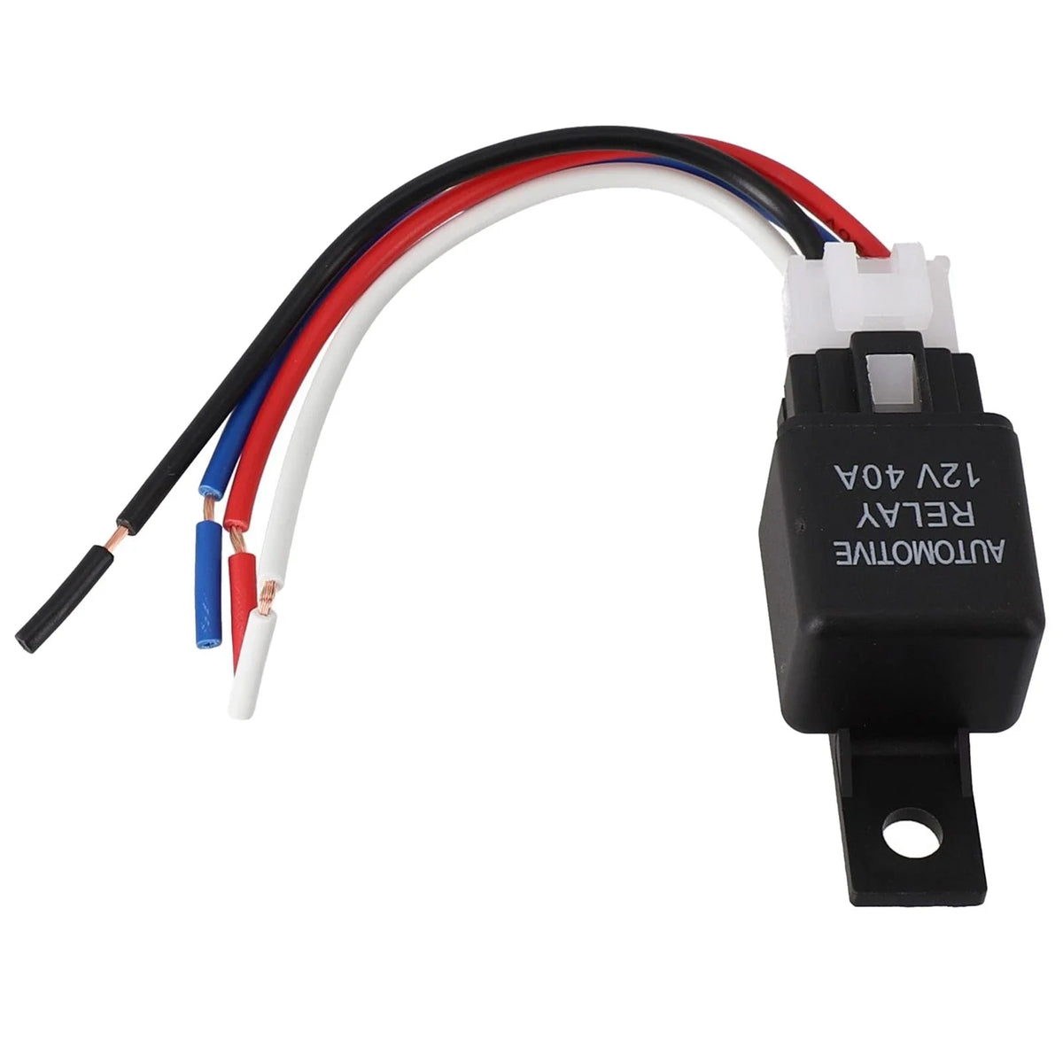 4 Pin SPST Relay for Automotive Van Boat Bike (12V, 40A)