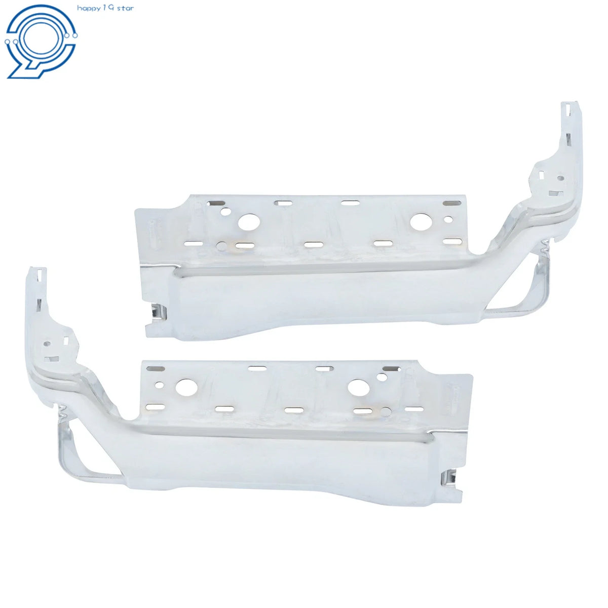 Chrome Pair Rear Back Bumper End Cap for Ford F250 F350 F450 (2023–2025)