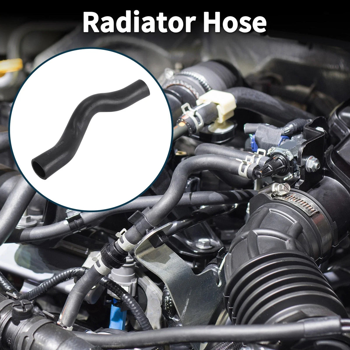 Radiator Hose No. 215013RA0A for Nissan Sentra (2018–2024) Upper Hose