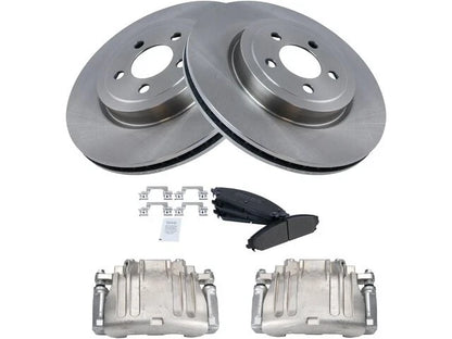 Set of 4 Brake Pads Rotors Calipers for Chrysler 300 (2005–2011) 65865NHNM