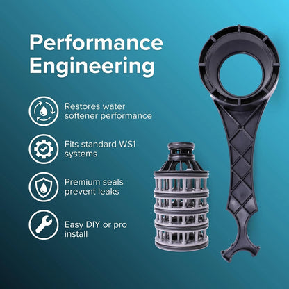 Clack WS1 Water Softener Sealcage Wrench Service Repair Kit