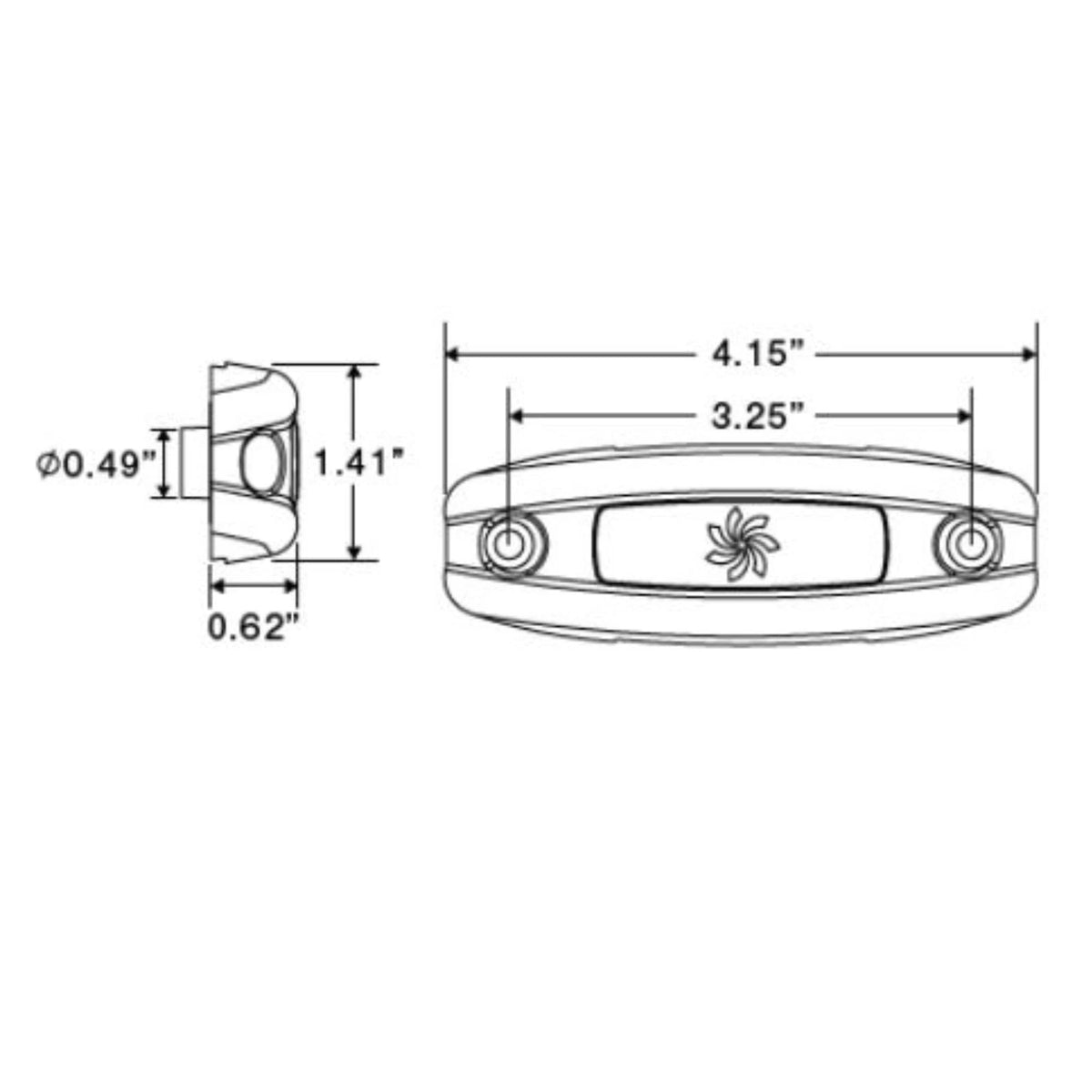 3 LED Underwater Light for Tecniq M50-3S03-1