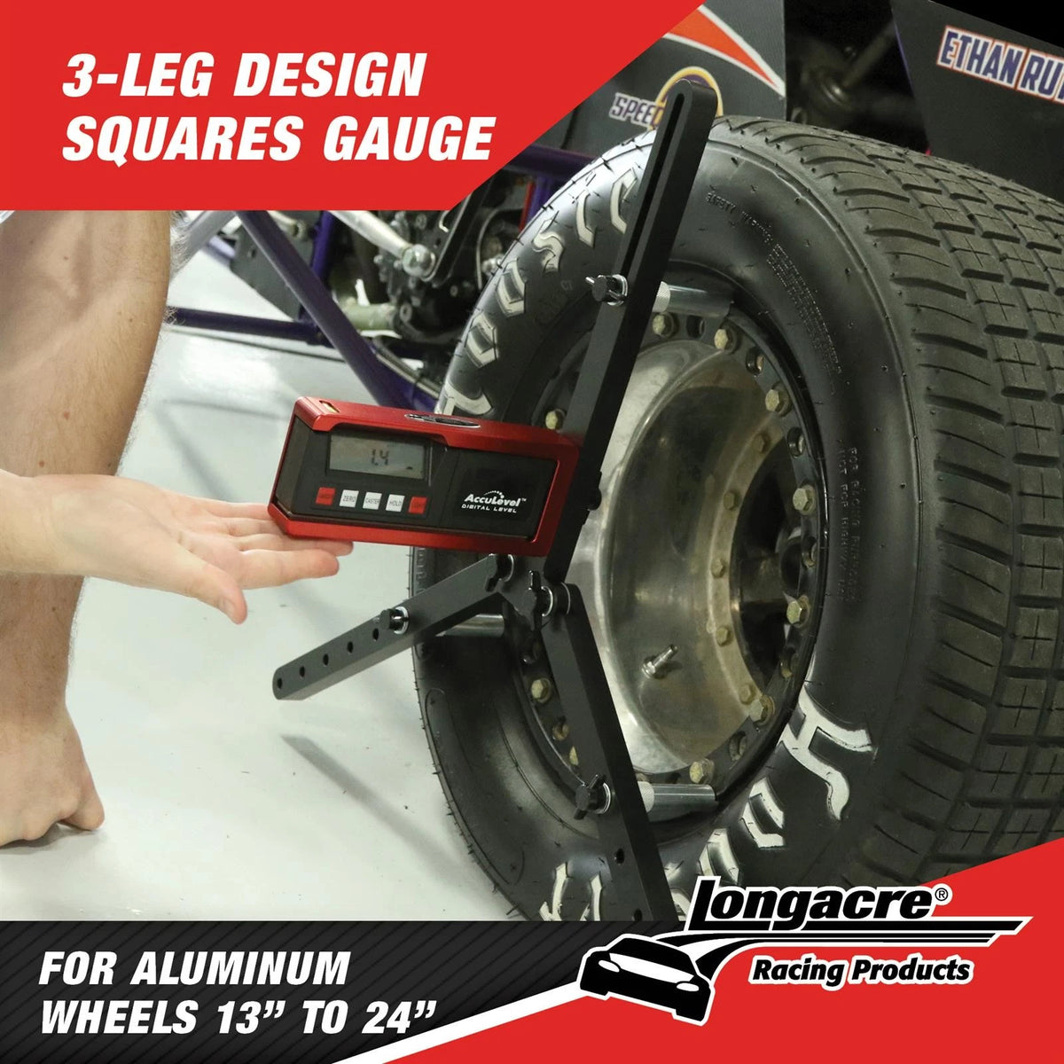 Digital Caster Camber Gauge for Longacre 52-78298