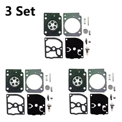 3X Carburetor Rebuild Kit for Stihl FS45 FS46 FS55 HL45 (Z010-001-K009 RB-274)
