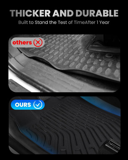 AllWeather Waterproof Floor Mats for Honda Accord (2018–2022)