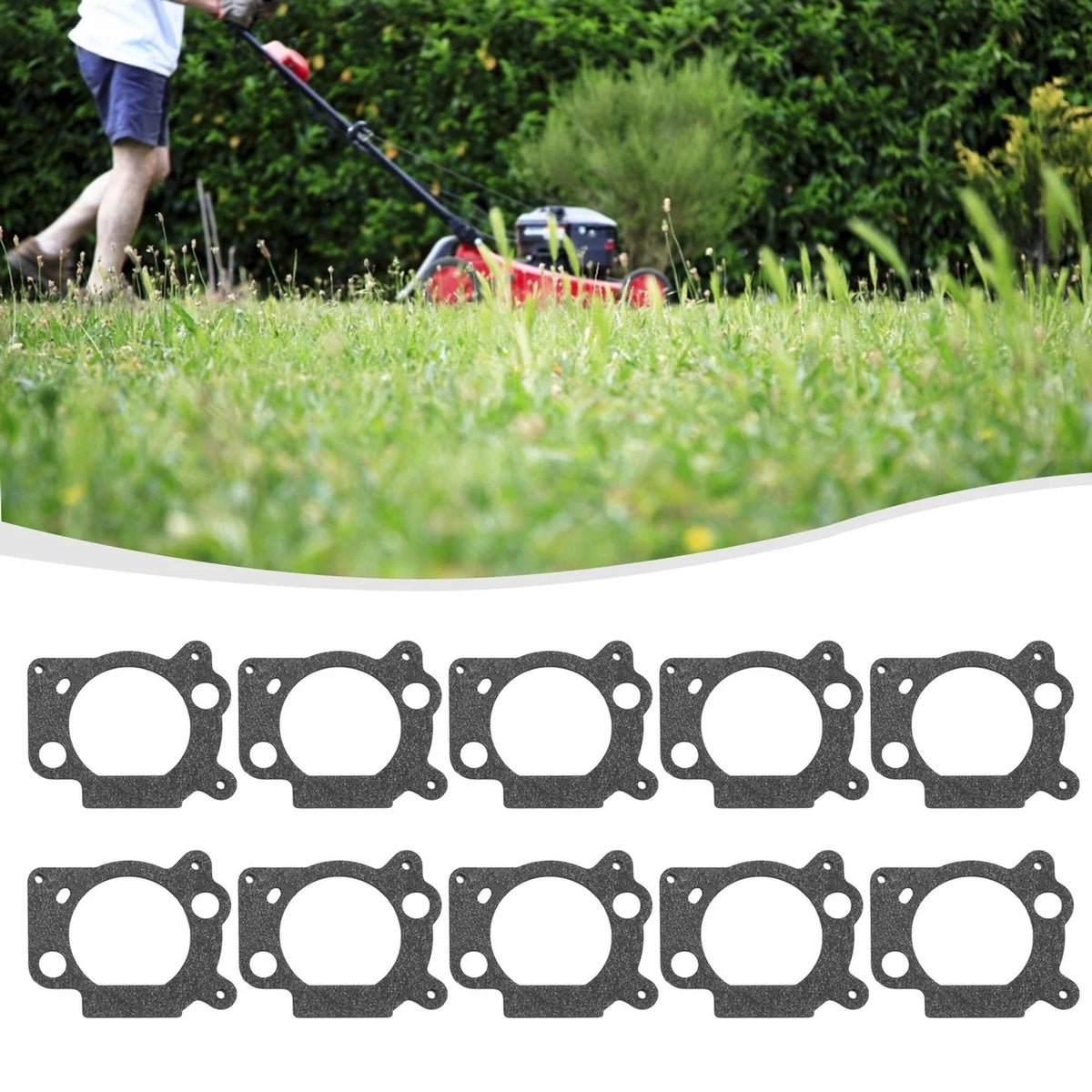 10pcs Air Cleaner Filter Gaskets for (Fits 691894, 273364)