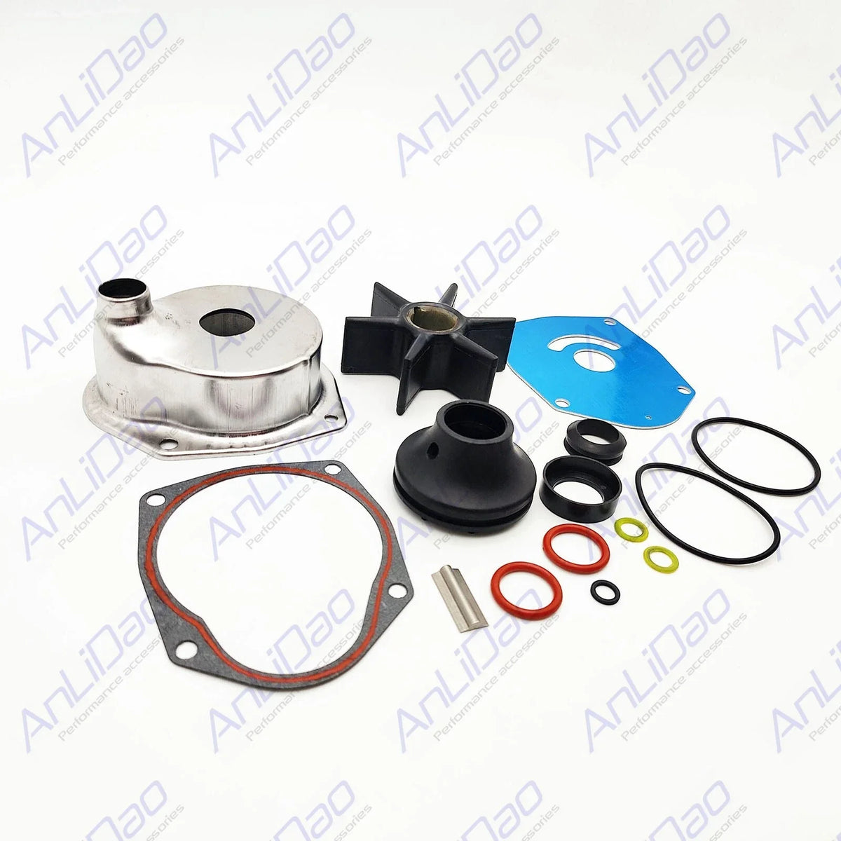 Water Pump Kit for Mercury Mariner (1996–2006) 817275Q05 817275A5 807929A1 96-221-10K