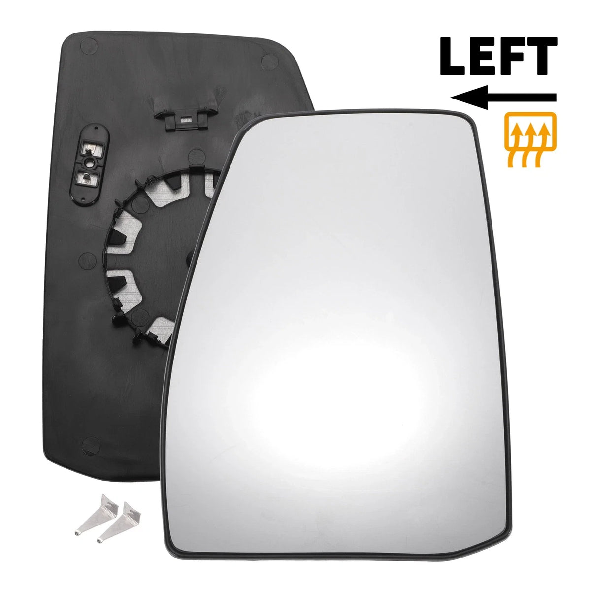 Left Side Heated Convex Mirror Glass for Ford Tourneo (2012–2022)