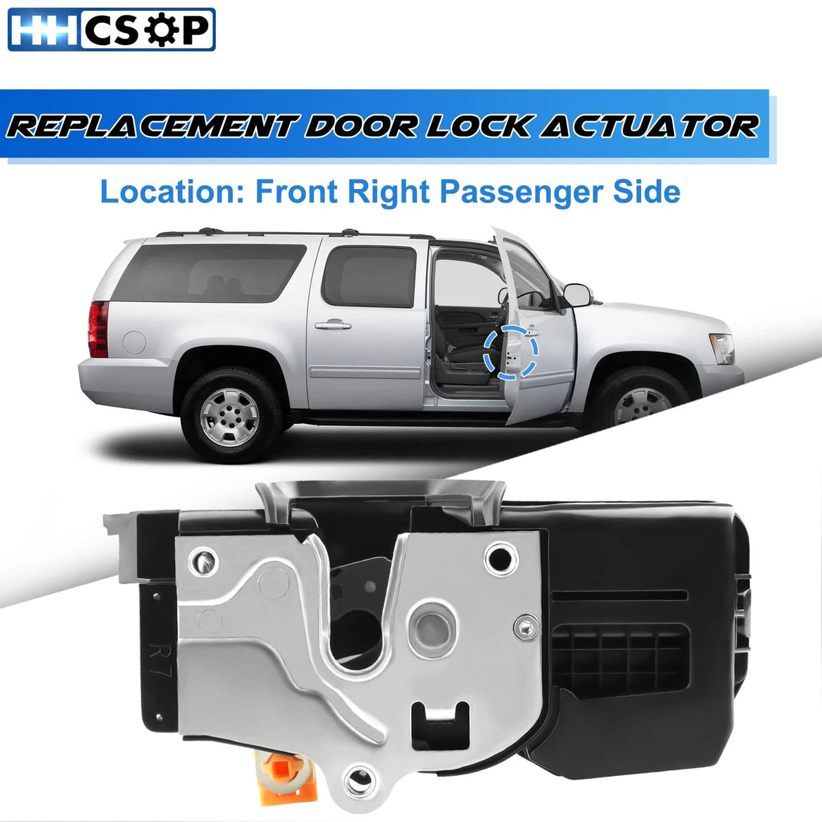 Front Right Passenger Side Door Lock Latch Actuator for Honda Accord (2007–2010)