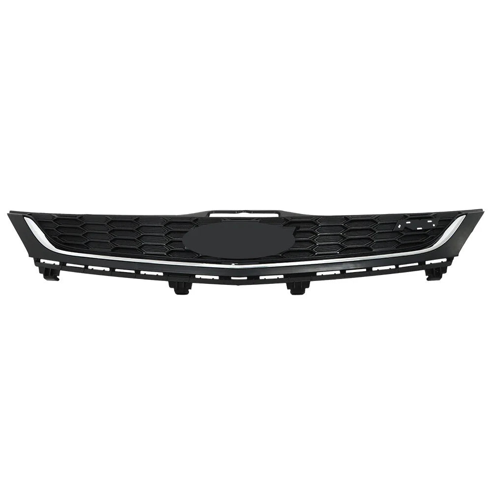 Front Upper Grille Honeycomb Black for Chevrolet Sonic (2017–2020)