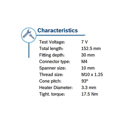 4 Glow Plugs for Toyota Hilux (2015–2020)