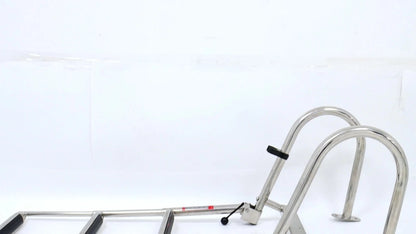 3 Step Boarding Ladder for Boats (Portable Dual-Handle, Stainless Steel)