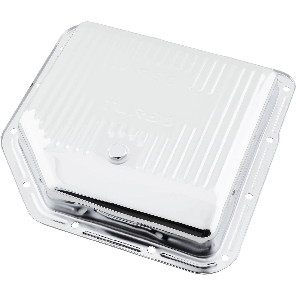 Chrome Steel TH350 Transmission Pan for 91022801