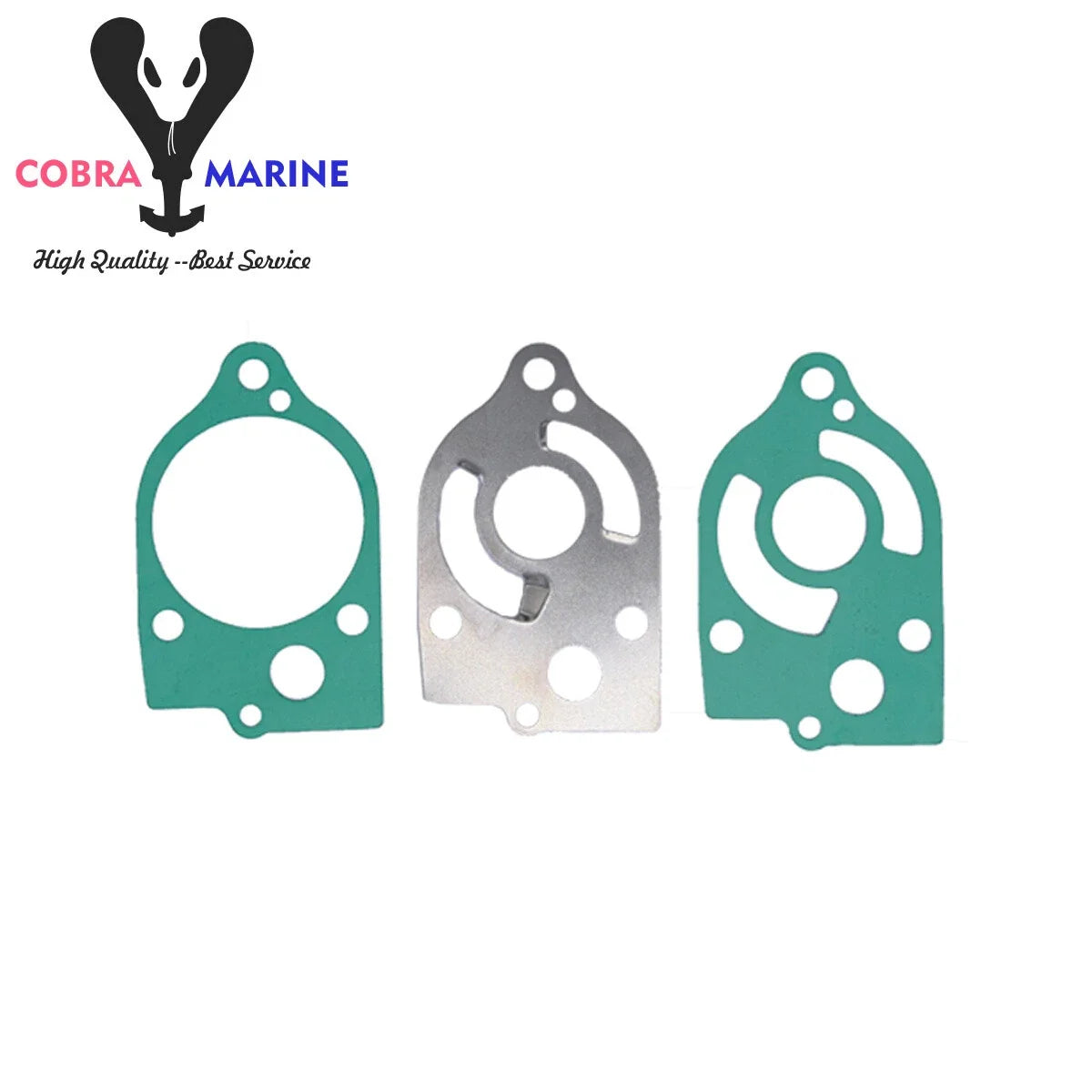 Water Pump Impeller Kit for Mercury 30-70HP (47-89983T2, 47-89983Q1, Sierra 18-3207)