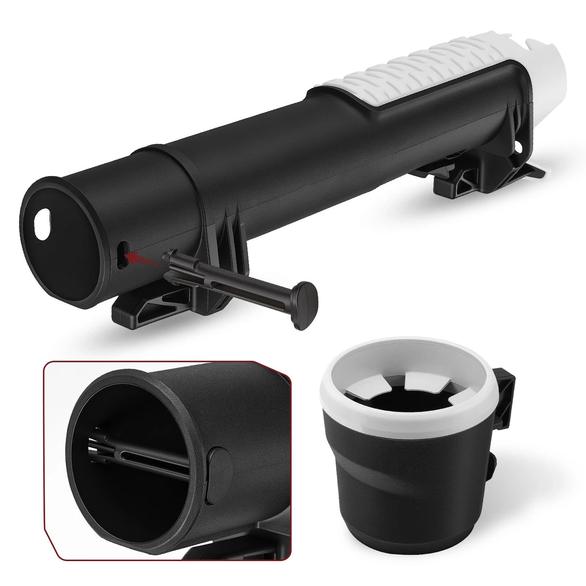 Fishing Rod & Cup Holder for Sea-Doo FISH PRO 130 170 300 (295100795 295101230)