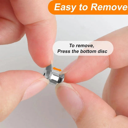 100pcs Metal Locking Pin Backs for Various Pins (No Specific Years)