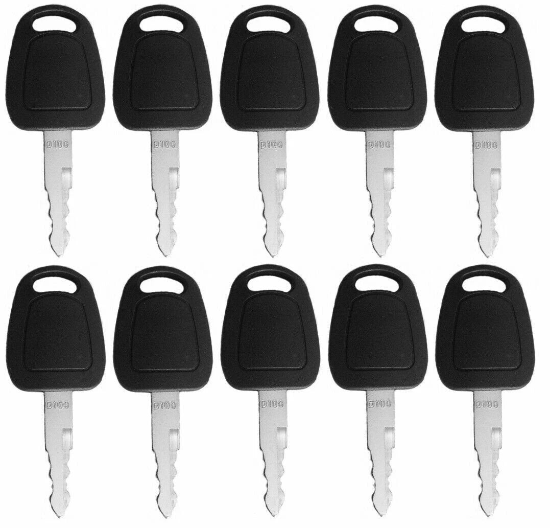 10pc Keys for Doosan Daewoo Terex Bobcat E80 E900 Excavator