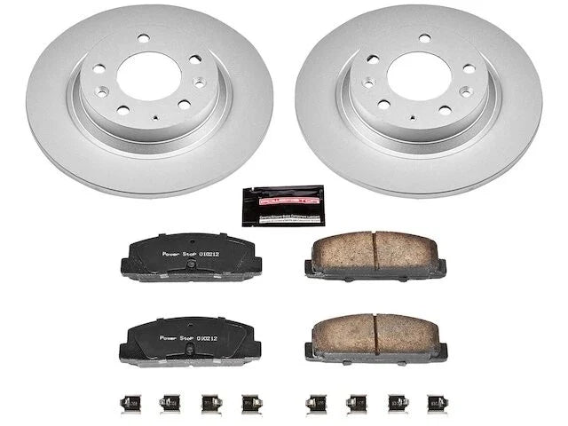 Rear Brake Pad and Rotor Kit for Mazda 6 (2003–2005) ZP492JD
