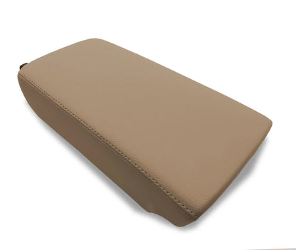 Center Console Lid Armrest Cover for Honda Accord (2018–2020) Beige PVC Leather