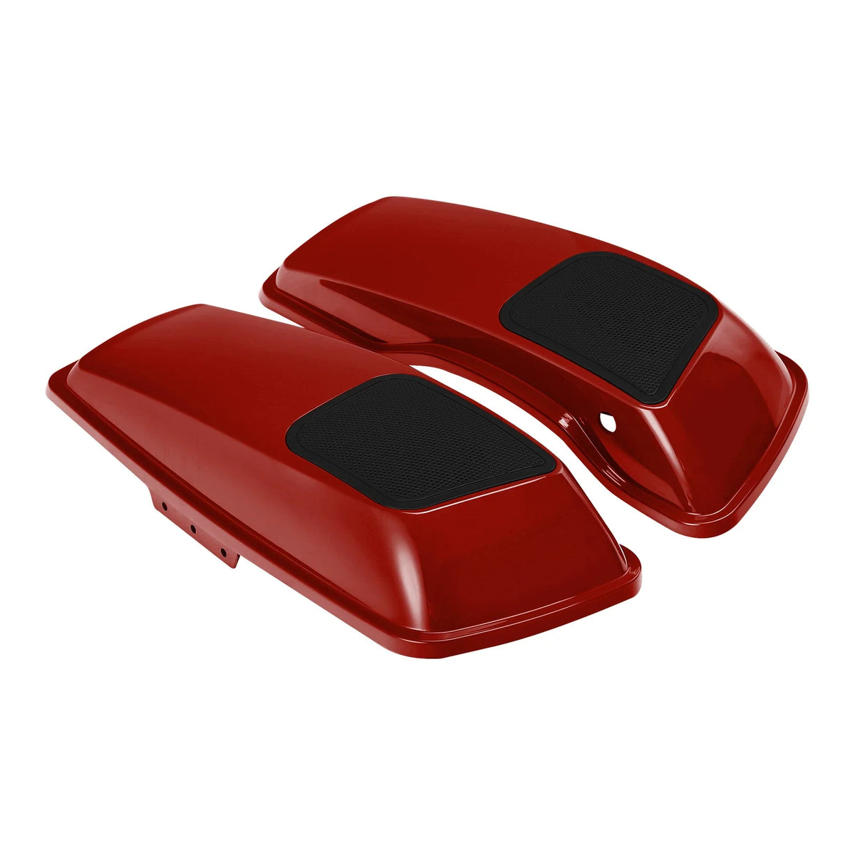 6x9" Saddlebag Speaker Lids for Harley Touring Road Glide (2014–2024) Wicked Red