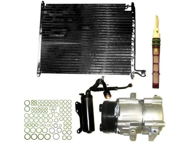 A/C Compressor and Condenser Kit for Ford E150 Econoline (61768FGGD)