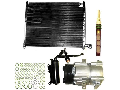 A/C Compressor and Condenser Kit for Ford E150 Econoline (61768FGGD)