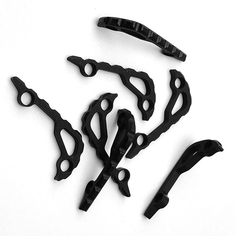 2PC Black Aluminium Alloy Back Spacer for Benchmade Bugout 535
