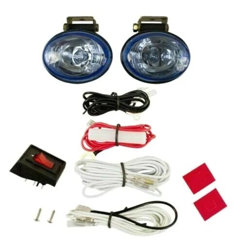 2X Mini Halogen Light Kit for Blazer (RE779B) Off Road - Blue