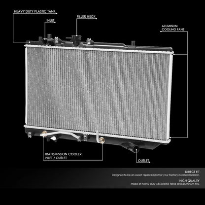 Aluminum Core Replacement Radiator for Ford Aspire (1994–1997) DPI 1626