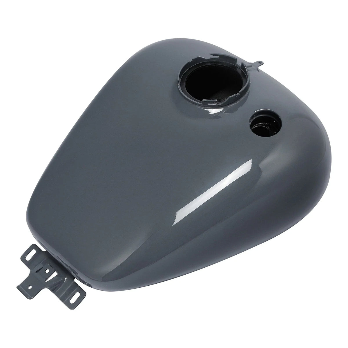 6gal Gas Fuel Tank for Harley CVO Electra Road Glide (2008–2025) Gunship Gray