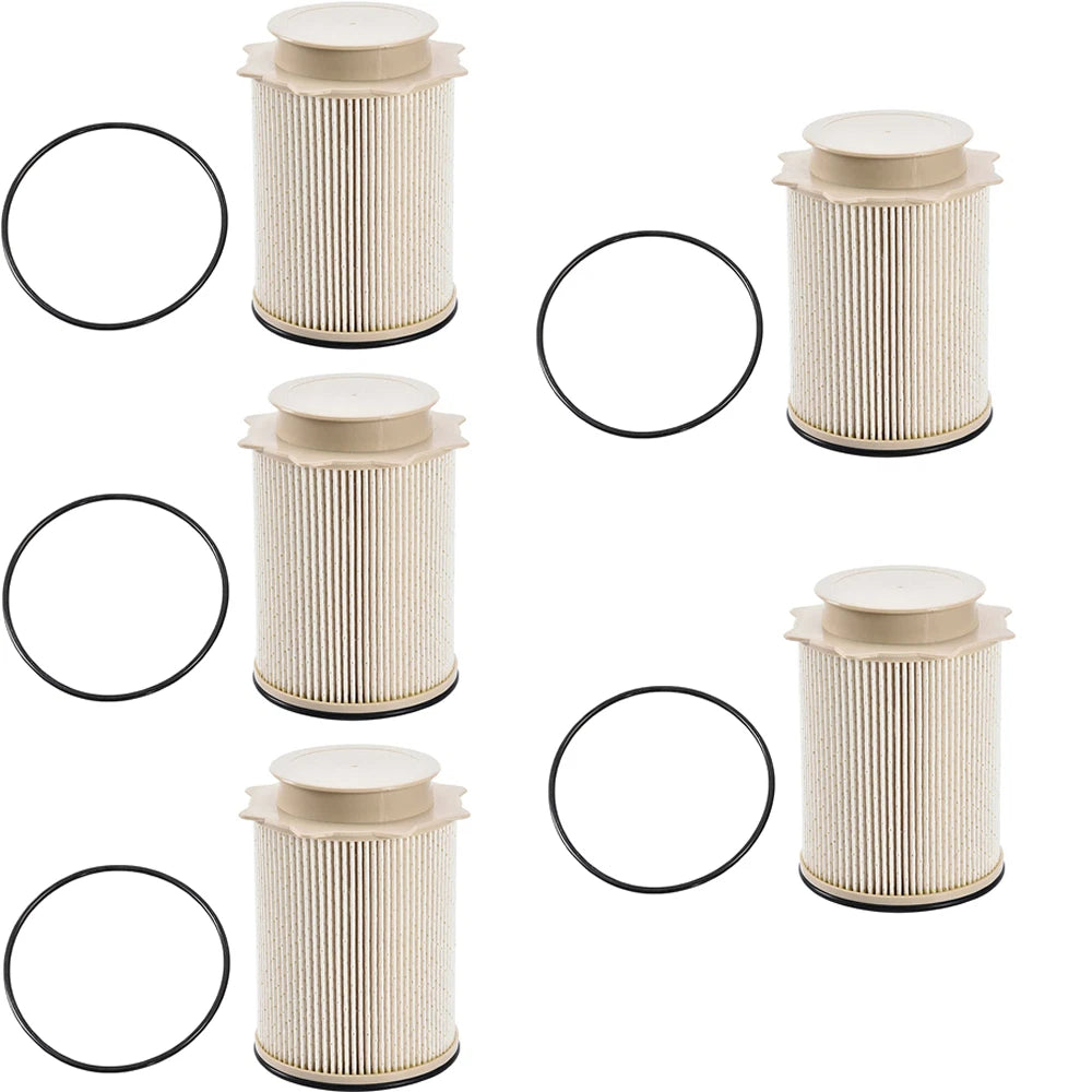 5X Fuel Filter 68157291AA 68065608AA 680616344AA for Dodge Ram 2500-5500 (2010-2020)
