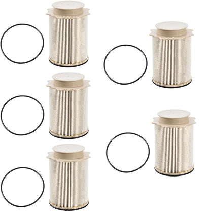 5X Fuel Filter 68157291AA 68065608AA 680616344AA for Dodge Ram 2500-5500 (2010-2020)